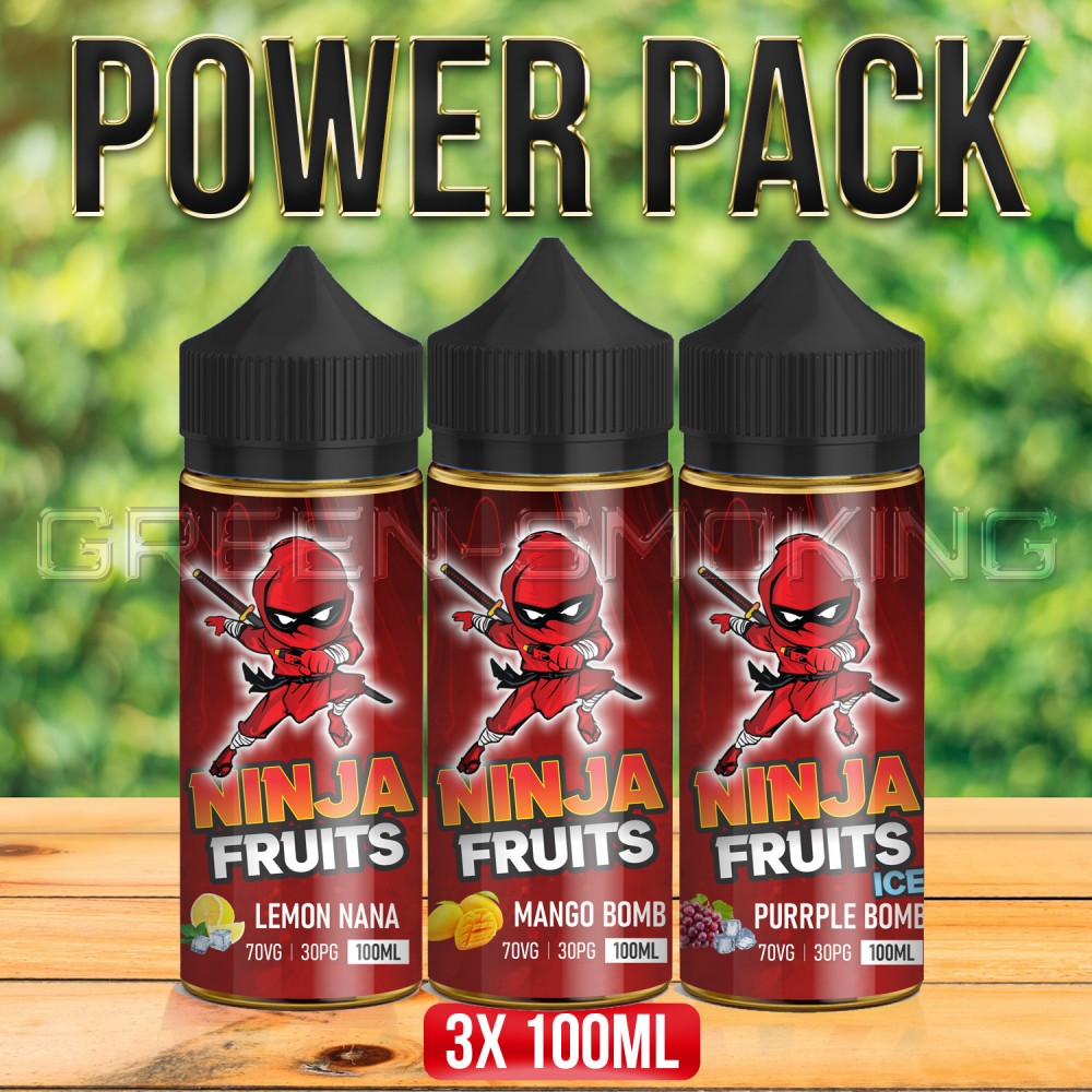 Ninja Fruits Power Pack 300ML GreenSmoking